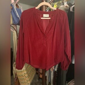 🖤Women's Red Blouse